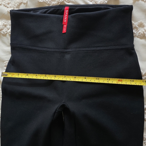 Nwot SPANX PONTE ANKLE LEGGINGS CLASSIC BLACK 20264R SIZE XS TP - Picture 8 of 12